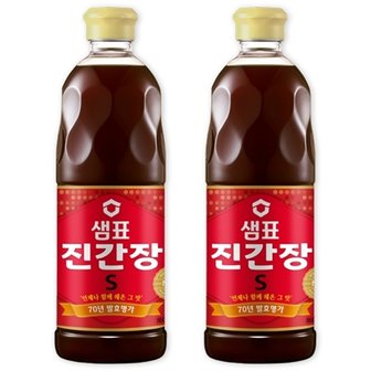  샘표 진간장 S 860ML x 2개