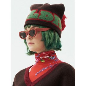 By Tilda Logo Solid Pom Beanie