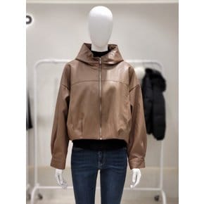 [여주점] 숲 소프트 반후드 숏 레더 자켓 SBXLE2F