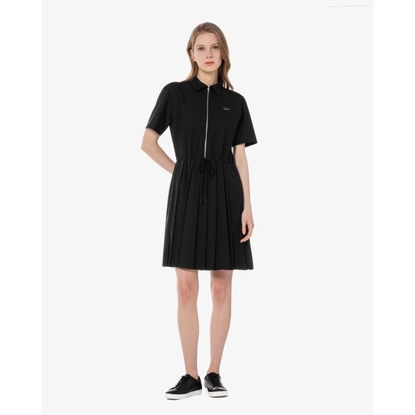 [시흥점] 카라 반팔 우븐 드레스 EF424E-55G