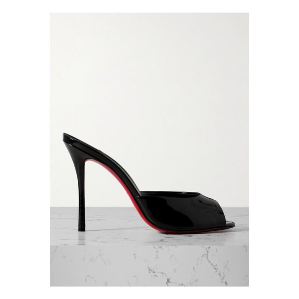 미 돌리 100 페이턴트 가죽 뮬 1647597349305751