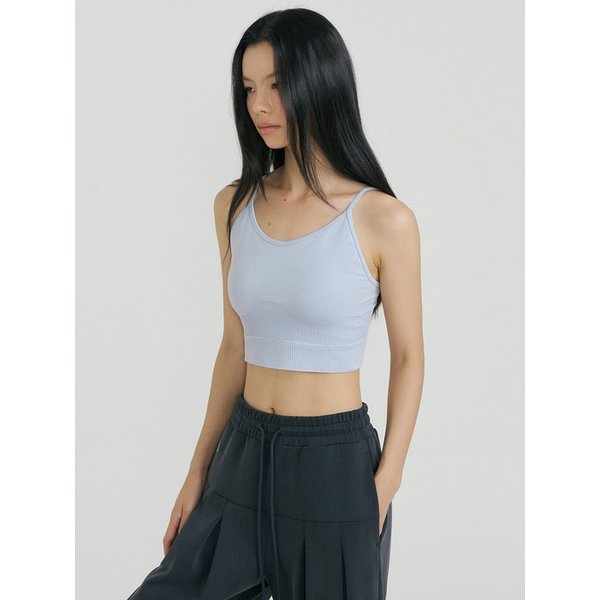 심리스 소프트 립 크롭탑