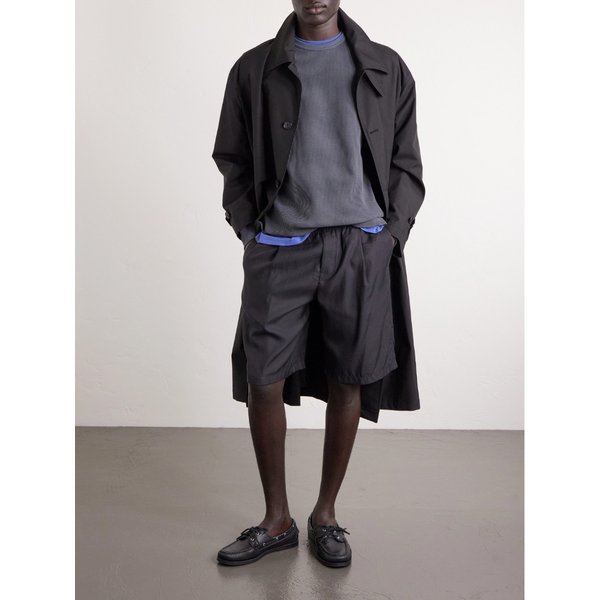 로고 디테일 와플 니트 티셔츠 46376663163041740