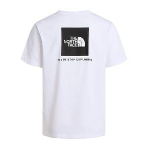 26SS 노스페이스 반팔 티셔츠 NF0A8B6KFN4 TNF WHITE DOM