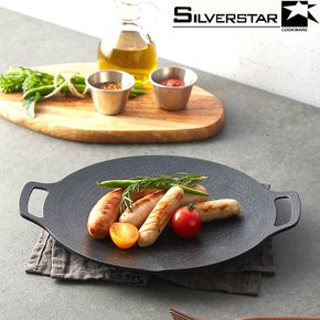 [BIZ][SilverStar] 실버스타 오아이씨 실버코팅 가마 그리들 33cm