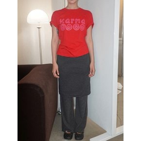 (26summer) Karma t-shirts_aura red