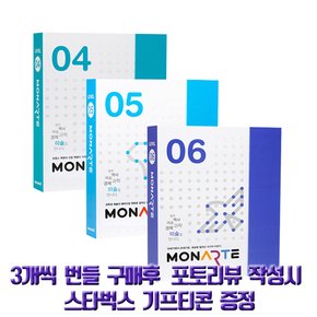 초등학습 인문학 미술로 배우는 모나르떼 LV.04~06 만화로 배우는 체험형 어린이미술 초등학생 미술놀이세트