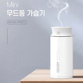 LED 무드등 가습기 지속분무 타이머 USB전원 차량용 초음파가습기..[33656665]