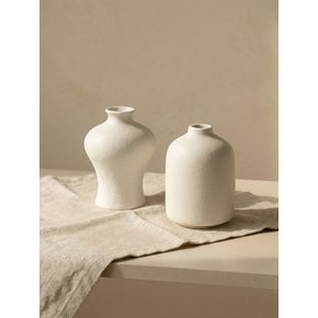 미니 도자기 꽃병 세라믹 꽃 화병 오브제 2type