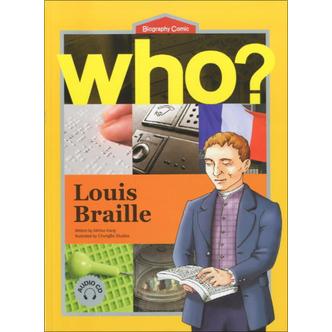 제이북스 who Louis Braille (루이 브라유 / 영문판) (BIOGRAPHY COMIC 11)