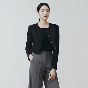 [24 F/W] 잇미샤 라운드넥 크롭 자켓 ITO8ZJK700