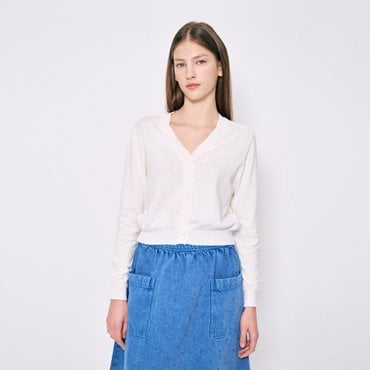 베르니스 [시즌오프 30%]엔젤윙 브이넥 가디건 BE25S3FRG4290