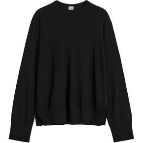 270812 TOTEME Crew-neck silk cashmere knit (243-WRT0346-YA0084 001) (크루넥 실크 캐시미어