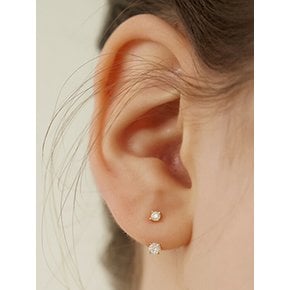 [Silver925]Moissanite Ear Jacket Earring_DE0004