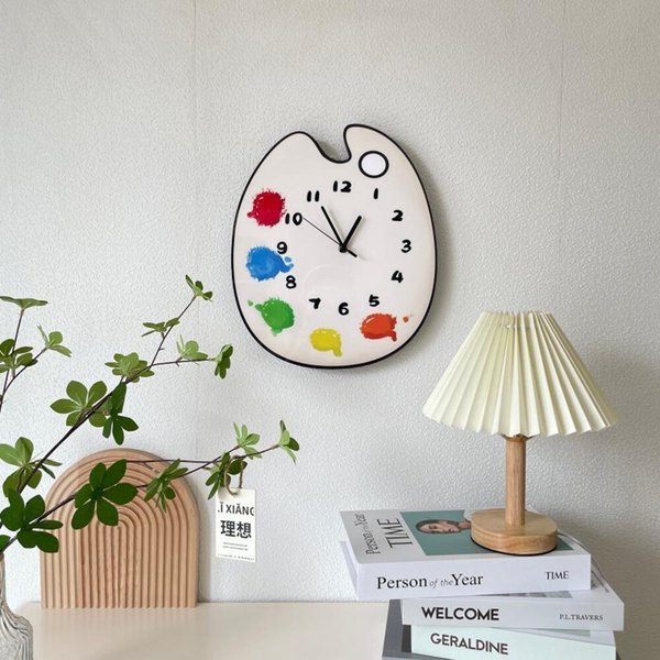 빈티지 노티스 무소음 벽시계