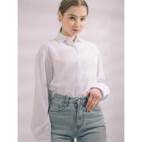 ESSENTIAL HIDDEN BLOUSE -WT