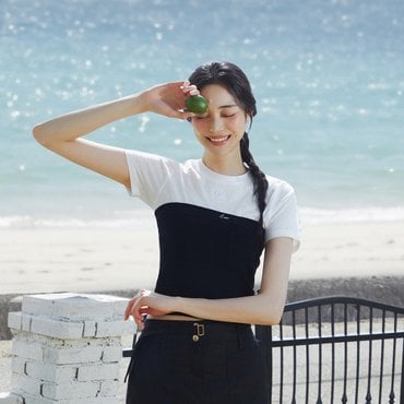 잇미샤 [24 S/S] 잇미샤 장식 포인트 뷔스티에 ITO7ZKV700