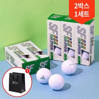 던롭 2박스 총30구/던롭 DDH 소프트필링 III 골프공+쇼핑백