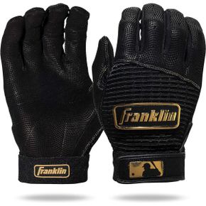 영국 프랭클린 글러브 Franklin Sports MLB Pro Classic Baseball Batting Gloves Pair 블랙/Gol