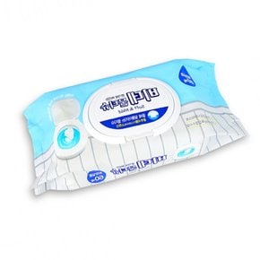 비데물티슈 60매 캡형 화장실용 물에녹는 변기에버리는