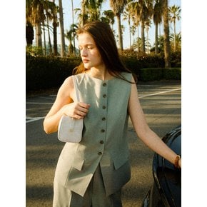 Jade Vest KhakiGrey