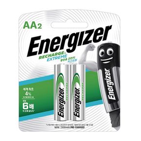 에너자이저 충전건전지 AA Ni-MH 2300mAh 2개입 조(