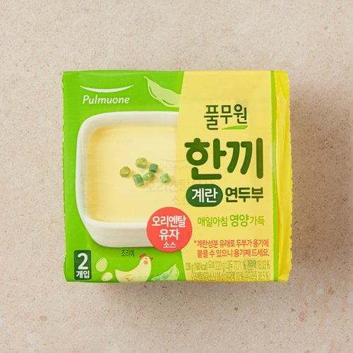 한끼계란연두부2입 236g