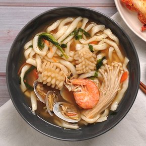 생칼국수 6인분세트(면1kg+얼큰 해물맛스프6봉)
