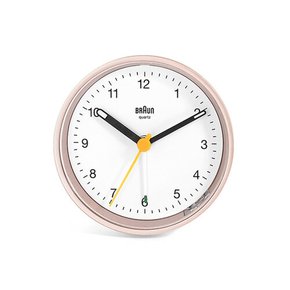 [공식본사정품] BRAUN BC12PW 클래식 크레센도 알람 저소음 공용 탁상시계