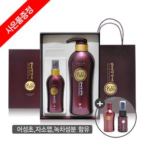 홈로즈 명품 발효 어성초 샴푸 500ml + 모발팩 120ml 세트