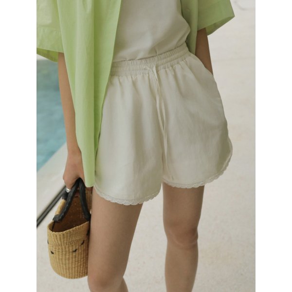 Teri Lace Short Pants_2Color