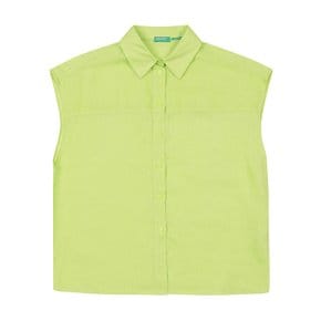 Sleeveless linen shirt_5BMLDQ03F25B