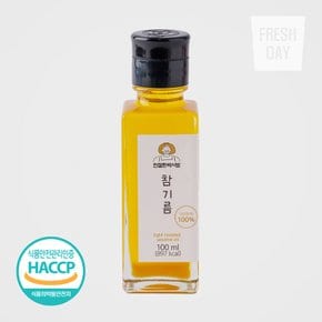 [단골농장] 국내산 수제 저온압착 전통 참기름 100ml