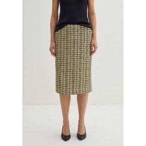 4407709 Stefanel IN TWEED - Pencil skirt multicolor