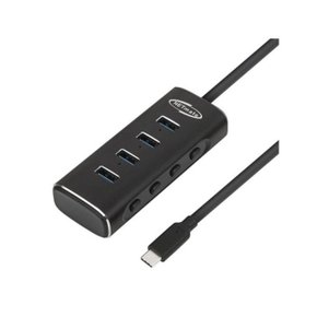 C타입 USBHUB USB3.1 USB허브 4포트 무전원 4포트허브 (WD85970)