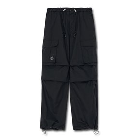 PARACHUTE CARGO PANTS BLACK