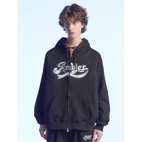 BIG AMBLER Hoodie Zip-UP AZIP702 (Black)