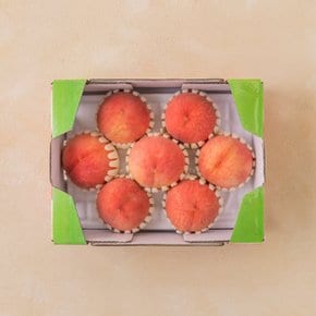 [농할 20% 할인쿠폰 다운로드]아삭한 복숭아 1.8kg (4~8입) 박스