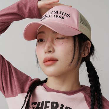 리끌로우 REC PARIS WEST 1999 BALLCAP PINK