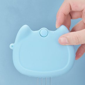 교정기 치아 교정 유지 장치 실리콘 케이스 틀니 보관함 보관 통 투명 마우스피스 인비절라인