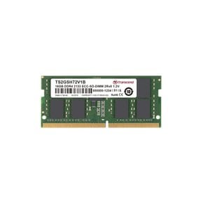 Transcend Samsung DRAM DDR4-2133 ECC SO-DIMM 2Rx8 16GB 1.2V TS2GSH72V1B 법인(비즈니스)용