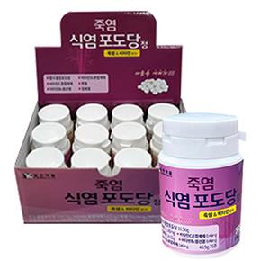 죽염 식염포도당 전해질보충 식염정 70정 x 12개