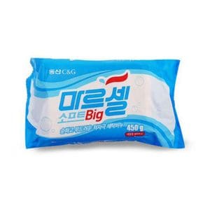 BIG 빨래비누 세탁비누 450g X ( 2매입 )