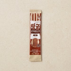  로엘 팅글 곤약쫀드기 커피맛 23g 1봉 단백질 함유 쫀드기