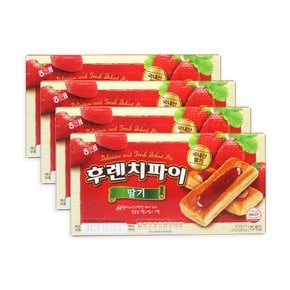 해태 후렌치파이 딸기192g (15개입)x4개