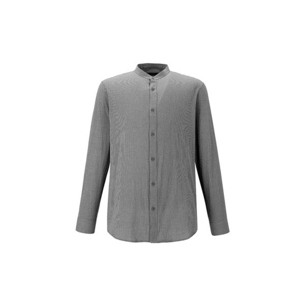 남성 헨리넥 셔츠 (BLACK)