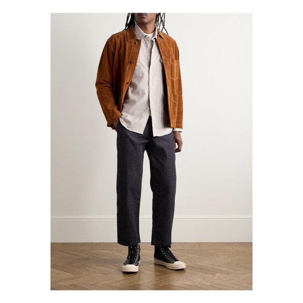 드 본 팩처 코튼 야크 울 혼방 트윌 셔츠 뉴트럴 1647597352183797