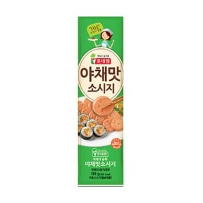 롯데햄 야채맛 소시지 190g / 옛날 분홍소시지