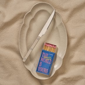 스텐 셀레스트 벨루어 커트러리 나이프 웜 아이보리
