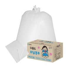 킹스봉 재활용 분리수거 평판 쓰레기봉투 150L Box (250매)